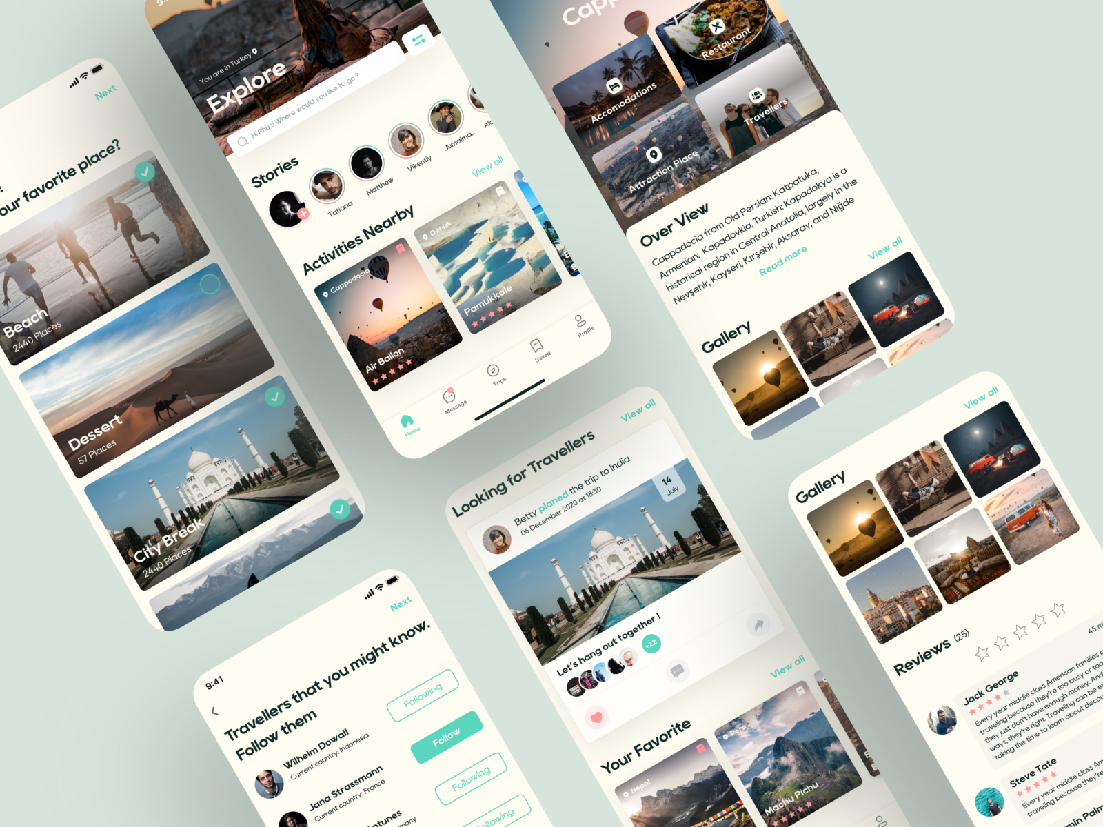 Backpackers App By Phuc Nguyen On Dribbble