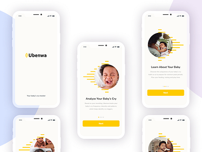 Onboarding Screens app design hi fi mobile mockup product design ui ux