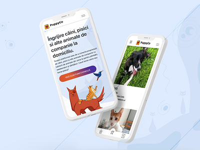 Puppyco.ro UX/UI Design