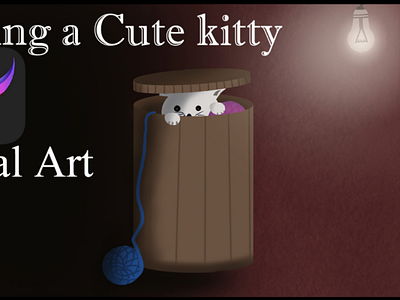 Kitty Hiding concept art...