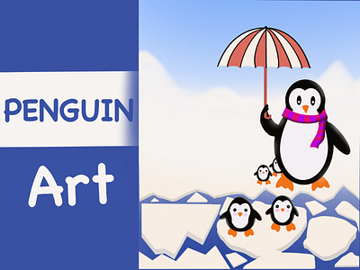 Digital art penguins... digital art drawing penguin penguin penguin digital art procreate