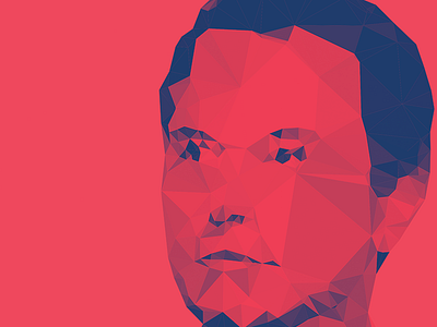 Elon Musk Poster + Vector facet polygon poster vector