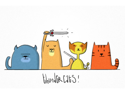 Thundercats! cats cheetara illustration lion o panthro thundercats tygra