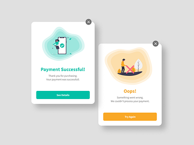 Payment Success Flash Messages