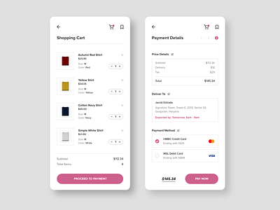 Clothes Shopping App app app design application clothes colors design ios ios app mobile mobile app mobile app design mobile design mobile ui shopping app shopping cart ui uidesign uiux ux uxdesign