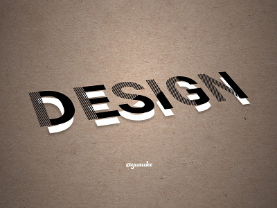 Design text effect design illustration logo typography