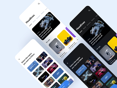 News app design