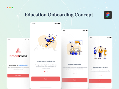 Education Onboarding Concept