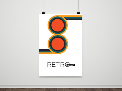 Retro music Poster