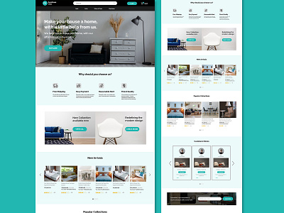 Furniture website design adobexd design designer furniture website uidesign uiux uiuxdesign uxdesign webdesigns website website design xd design