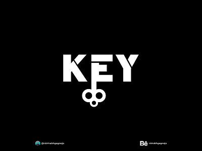 Key Logo Design branding design designer illustration illustrator key logo logo design logodesign logodesigner logodesigners typography ui ux