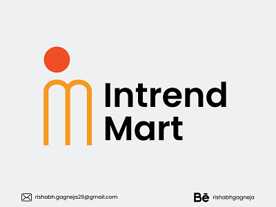 Intrend Mart logo design