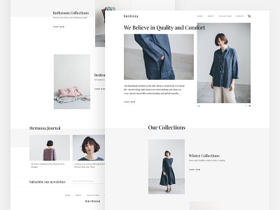 Minimalism Fashion E-commerce #2