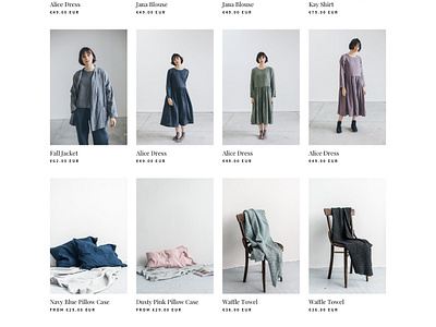 Catalog - Minimalism Fashion E-commerce by Aji Darmawan on Dribbble