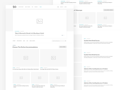 Blog Improvement - Wireframe