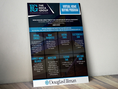 Real State Flyer advertisement design branding design flat flyer illustration typography