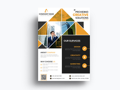 Corporate Business Flyer branding corporate flyer illustration professional design professional flyer