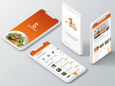 Resturant Booking App app booking app design food resturant template ui ux xd