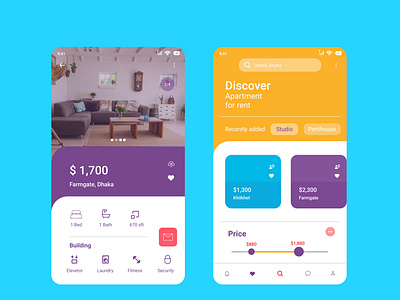 Apartment app design