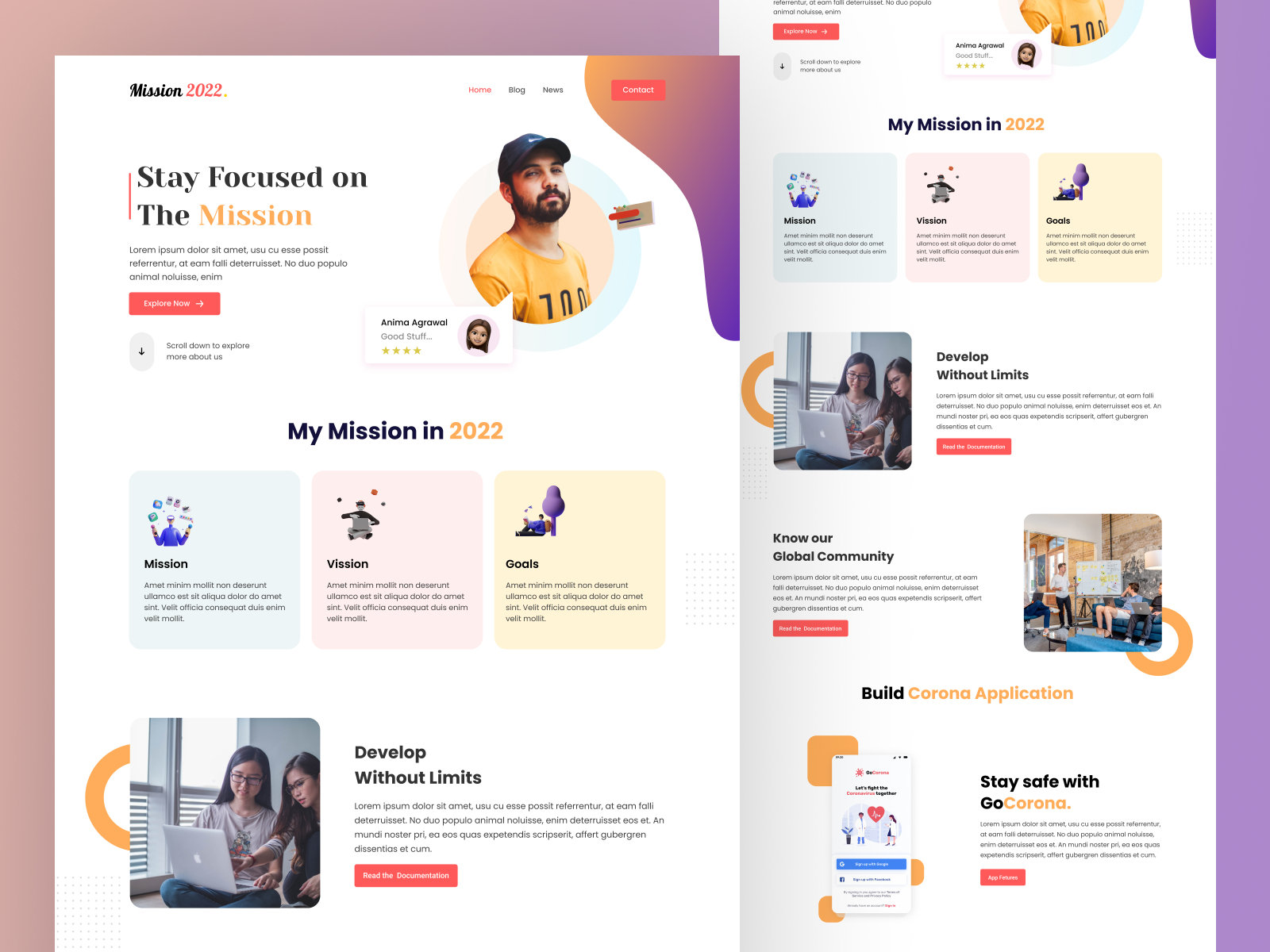 My Mission in 2022 by Zahid Hossain on Dribbble