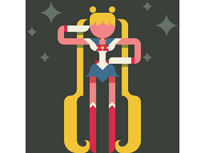 Sailor Moon -with a Drawing app-