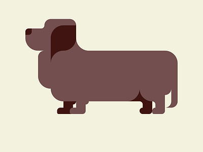 Dachshund -with a Drawing app- dachshund dog