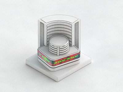 Another Illustration of the ASX building for Digital Asset WIP