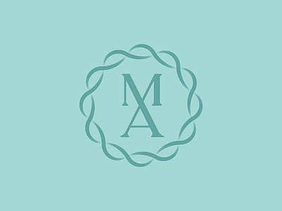 MA monogram