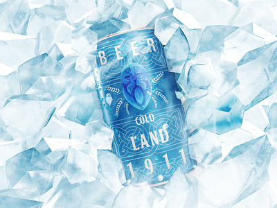 "COLDLAND" beer package