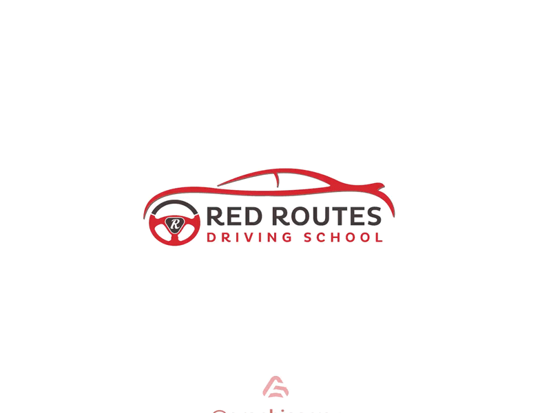 Driving School Motoring Logo Design Vector Stock Vector (Royalty Free)  754451332 | Shutterstock