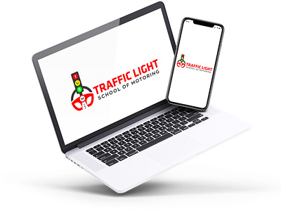 Driving School Logo Design For Traffic Light School Of Motoring