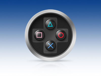 PS ICON design gaming icon logo photoshop playstation