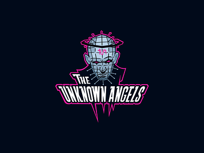 Logo "The Unknown angels" angels cybersport hellraiser logo