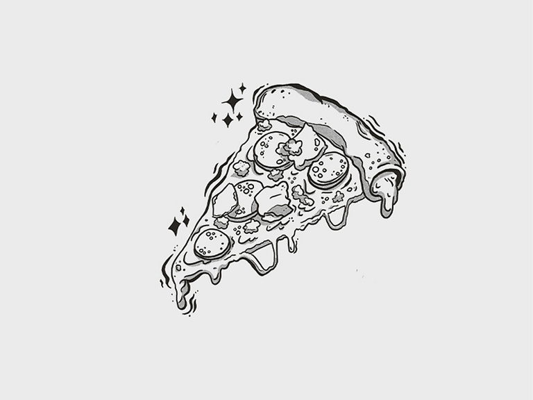 Pizza Hut illustration set by Marta Satterthwaite on Dribbble
