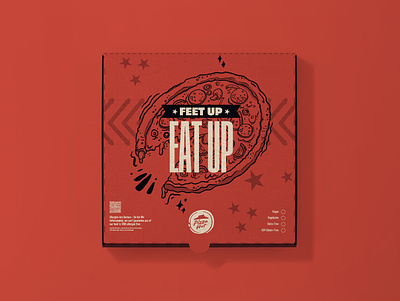 Pizza Hut packaging + illustration branding illustration packaging typography