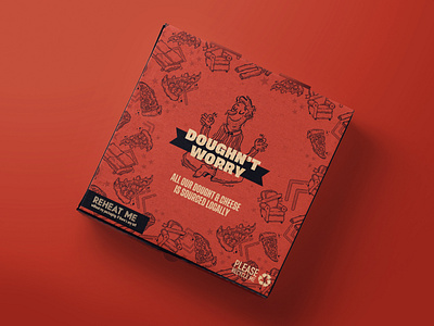 Pizza Hut illustration set