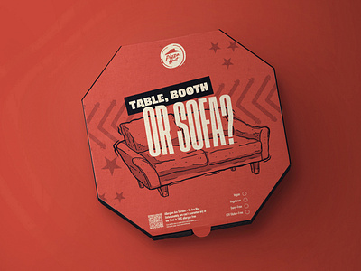 Pizza Hut illustration set