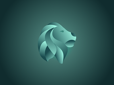 lion app design icon