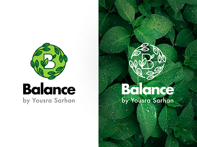 Balance - Logo design balance brand branding food leaves logo nutritionist
