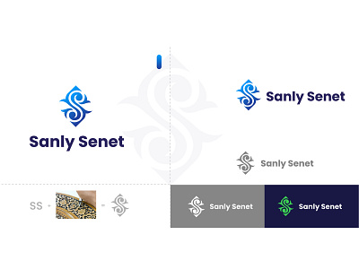 Sanly Senet logo branding logo