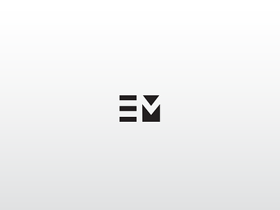 EM personal identity branding icon logo