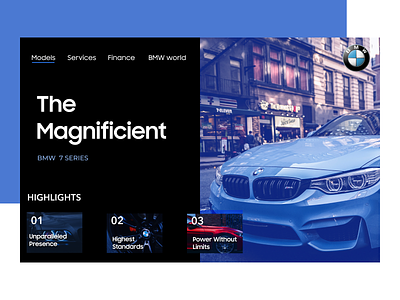 BMW bmw branding car design figma minimal photoshop ui uiux ux website website design