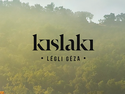 Kislaki - Légli Géza balaton lake legli logo logotype new redesign vinery web wine