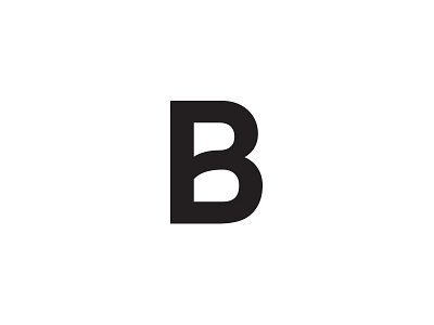 Barbara Faludi Logo b black icon letter logo minimal simple