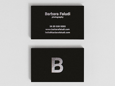 Barbara Faludi Photography Card