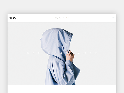 TRAS's new website collection commerce fashion minimal photography shop squarespace tras webdesign website