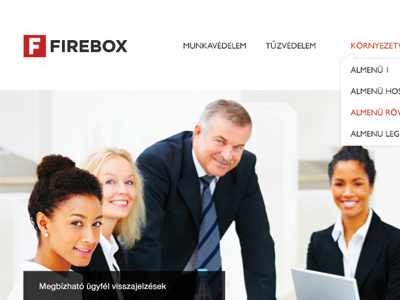 Firebox web and logo branding clean logo modern simple web webdesign