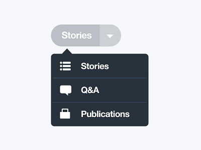 Dropdown dropdown flat mac story ui user interface windows