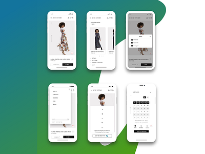 Women Dress E Commerce app app design clean design ecommerce minimal minimalist mobile mockup ui ui design uidesign uiux ux design