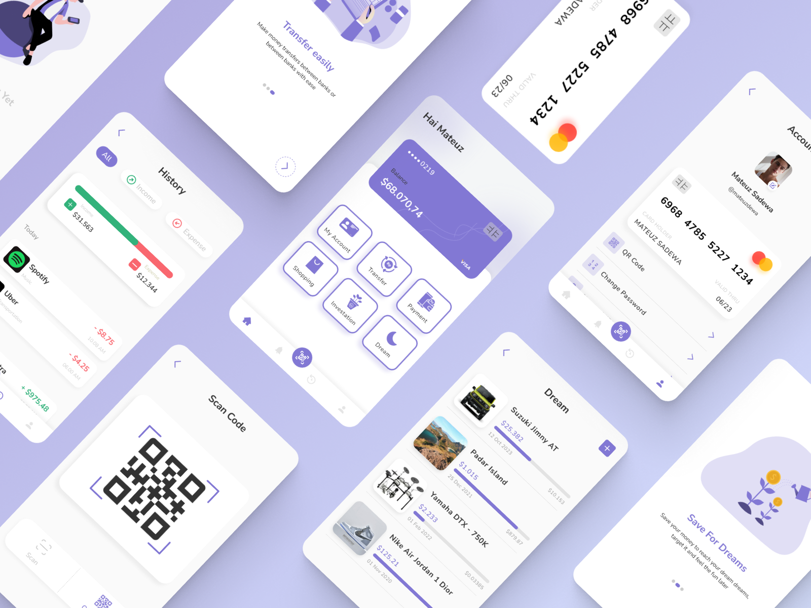 M-Banking APP by d.hiatus on Dribbble